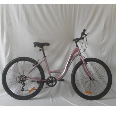 China Steel 26 Inch Lady 6 Speed ​​City Bike One Plug Bike for sale