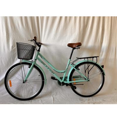 China Steel Bicycle 26 Inch City Bike 28 Inch Bicycle For Women Bike Ladies for sale