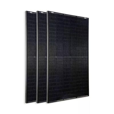 China Wholesale 500W Energy Efficiency China Commercial Solar Power System Module Mono Black 700W Solar Panel PV for sale