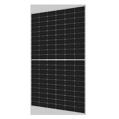 China Mold N Type Solar Power System Roof Home PV Half Cut Black 365 Watt 375W 385w 395w 120 Mono Cell Solar Power Panel for sale