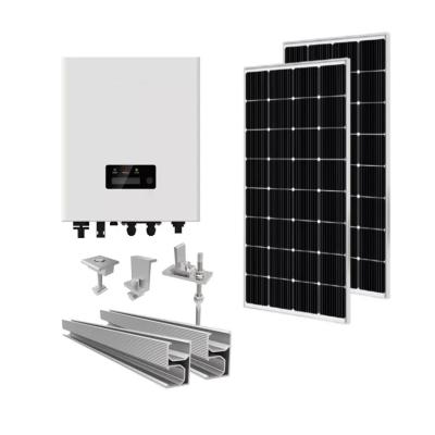 China Commercial Double Mono Facial PV Module 10KW Power 20KW Solar Panel Solar Energy System for sale