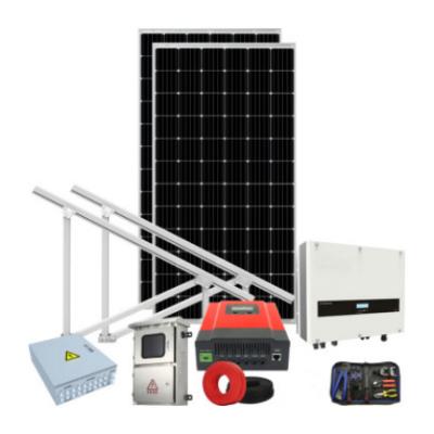 China PV Hybrid Complete Solar Panel Kit Hybrid Solar System of Home Use Solar Power System 8000w 10000w 12kw 10kw 20kw for sale