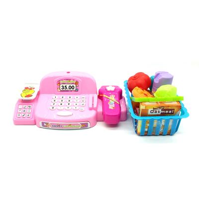 China Set of electronic cash register plastic toy for kids for sale