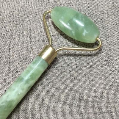 China Anti Aging Facial Jade Stone Skincare Reduce Puffiness Therapy And Face Jade Roller Massage Genuine Fine Lines Improve Circulations for sale