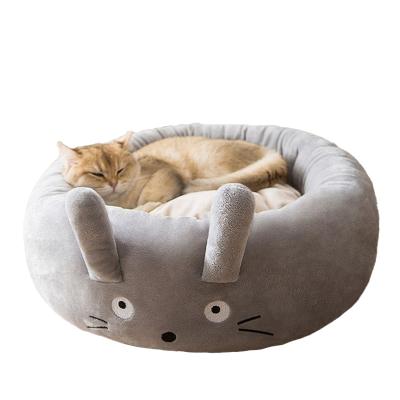 China Wholesale Wash Mechanic Cartoon Character Cute Sofa Other Bed Cat Dog Bed Large Washable Luxury Fluffy Pet Beds for sale