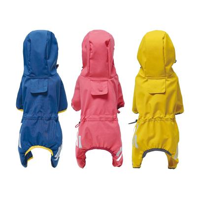 China Puppy Waterproof Outdoor Raincoat Fashion Stocked Luxury Dog Coat Clothes For Dogs for sale