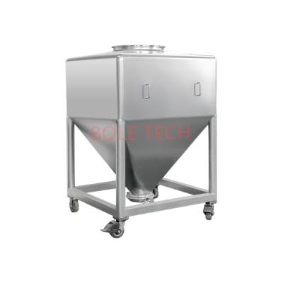 China Stainless Steel Square 300L Pharmaceutical IBC Tank for sale