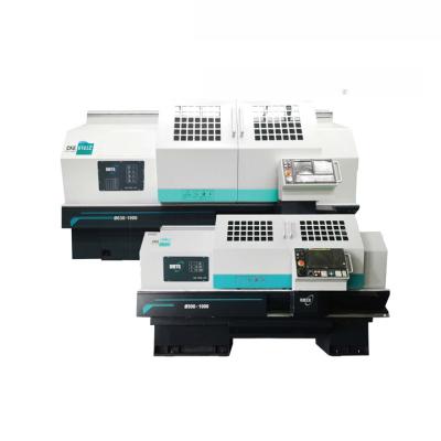 China Garment Shops Precision Metal Turning Horizontal CNC Lathe Machine Horizontal Layer CNC Metal Machining CNC Lathe Machine With Large Spindle Hole for sale