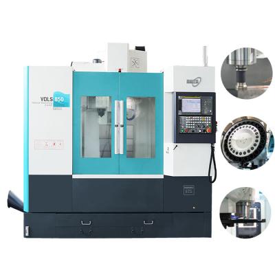 China Building Material Shops VDLS1300 Vertical 5 Axis 4 Axis Machining Center 3 CNC Milling Machine for sale