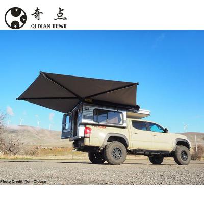 China 270 Degree Aluminum Car Fox Wing Tent Sun Shelter Side Truck Pop Up Tent 2.1M Radius Size for sale