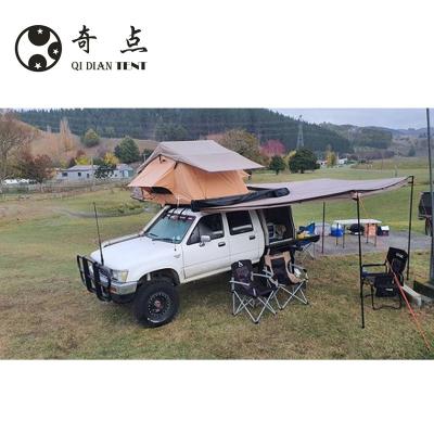 China Tube Type Tent Stake 270 Degree Tent Seagull Wing Awning Tent 4*4 Tent 2.1M Radius Size for sale