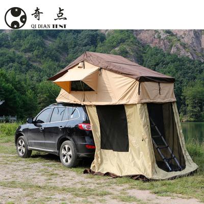 China Camouflage Game Shell SUV Top Tent / Camping Soft Roof Field With Annex For Pickup Truck for sale