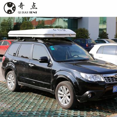 China Aluminum 3-4 Person SUV Hard Shell Car Roof Top Tent Automatic Outdoor Camping for sale