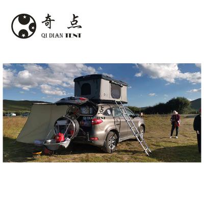 China Camouflage / China Manufacturer OEM 4*4 Playground Noise Hard And Rise Shell Roof Top Tent For Camping for sale