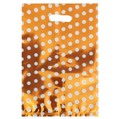 China Foil Bag Fashion Party Favor Bag Children's Polka Dot Movie Birthday Wedding Candy Gift Bag for sale