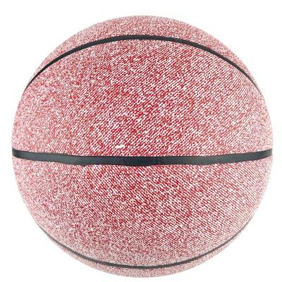 China Outdoor Activity Logo Rubber Basketball Ball Prices Custom With Custom Design for sale