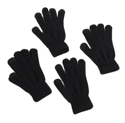 China Touch Screen Gaming Men And Women Soft Black Adult General Winter Warmth Climbing Safety Outdoor Gloves for sale