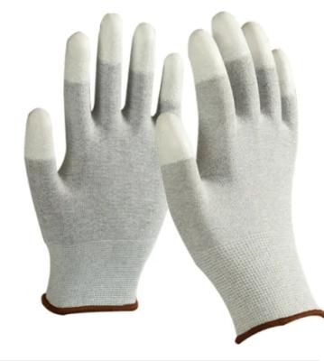 China Wholesale High Quality Gray Wear Resistant 13 Gauge Cutting Resistance PU Dipping Industrial Safety Hand Welding Gloves for sale