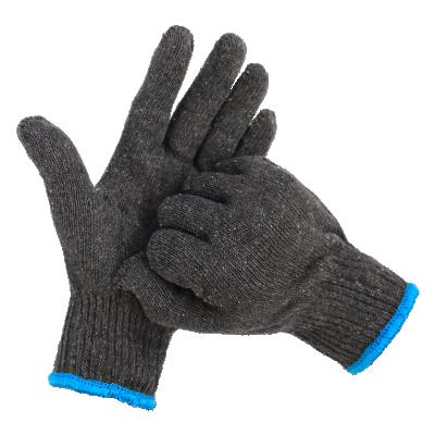 China Best factory wholesale price comfortable strong elastic cotton knitted construction safety industrial gloves for sale