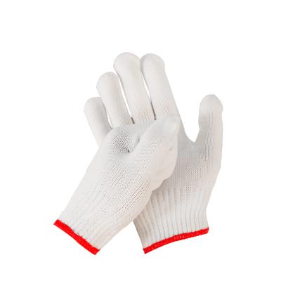 China Factory 7/10 Wear Resistant Gauge Safety Work Nylon Knitted Gloves for sale