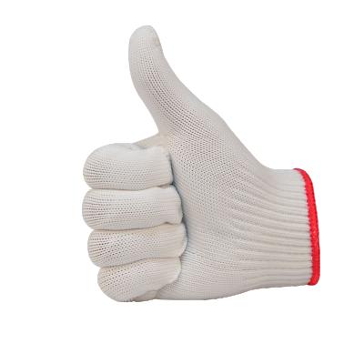 China Best Price General Purpose Wear Resistant Nylon Knitted Safety Work Gloves for sale