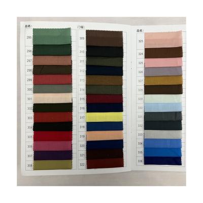 China Anti Pill Twill Plain Dyed TC Fabric 90gsm Poplin Polyester Cotton Fabric Shrink-resistant for sale