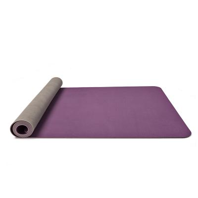 China Environmental Friendly Yoga Gym Tape Non Slip Rubber Yoga Mat , New Yoga Stretching Mat for sale