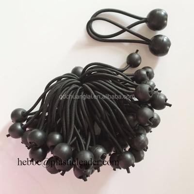 China Sustainable tents fixed round elastic loop ball bungee cord for sale