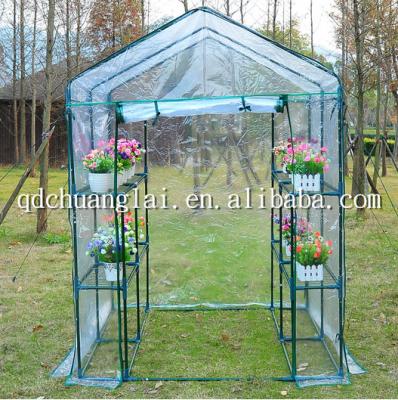 China Easily Assembled Plastic Greenhouse Agriculture Walk-in Greenhouse for sale