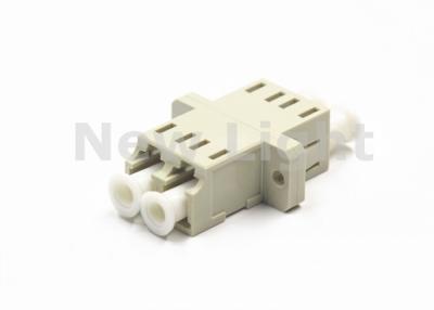 China De witte de Adapterabs Materiële LC van de Kleurenlc Vezel Optische Adapter van Sc met Flens Te koop