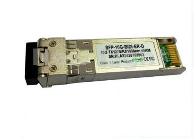 China Optikbidirektionaler Transceiver 40km der Faser-10Gb/S des transceiver-/SFP+ mit LC-Verbindungsstück zu verkaufen