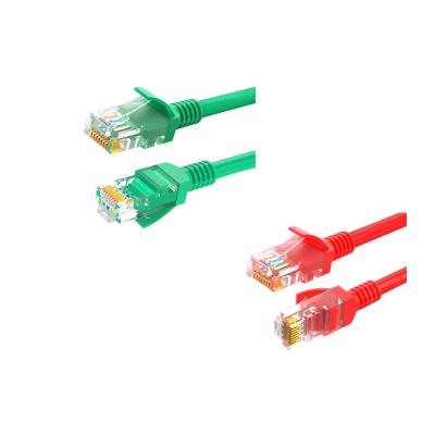 China Speed Ethernet Patch Cords UL Certified Cat6a Bare Copper 24AWG*2*4P 7/0.20mm 100% getest Te koop