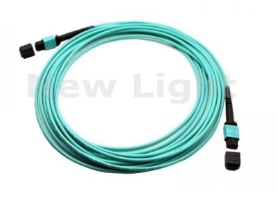 China MPO - MPO 12 Kernom3 Multimode Vezeloptische Kabel, 3M eindigde Vezel pre Optische Kabel Te koop