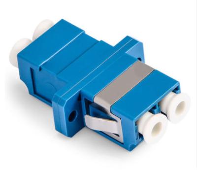 China LC Duplex Fiber Optic Adapter Single Mode Small Size Large Capacity For CATV for sale