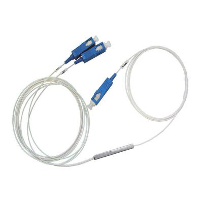 China PLC - mini módulo 1 x del divisor de la fibra óptica de FTTH conector del SC 2 en venta