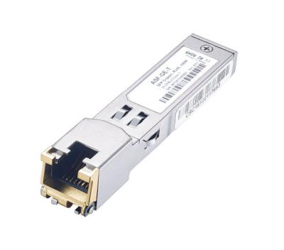 중국 850nm 파장 SFP 섬유 송수신기 RJ45 암 커넥터 1.25 Gb/S 판매용