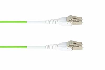 China OM5 Duplex 50/125 Multimode Fiber Optic Cable LC / PC Uniboot 2.0 Mm for sale