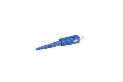 China SC UPC Fiber Optic Quick Connector Single / Multi Mode With With Ceramic Ferrule for sale