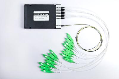 China SC UPC CWDM Mux do Multiplexer do WDM da fibra ótica de 8 canais/ABS de Demux módulo ajustado à venda