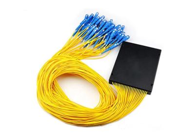 China 1 In 32 Out PLC Fiber Optic Splitter 1x32 ABS Box Type With SC / PC Connector for sale