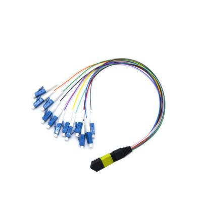 China 12 Fiber Connector MPO MTP Cable Om2 Fiber Cable Connect Mpo Fiber Cassette for sale