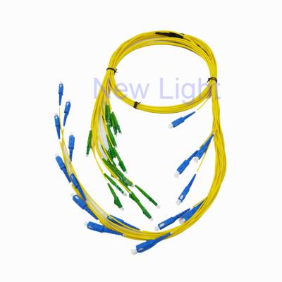 China Simplex Lc Lc Patch Cord / Duplex Fiber Optic Uniboot Single Mode Fiber Optic Patch Cord for sale