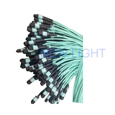 중국 12 Mtp Mpo 섬유 끝을 가진 물가 MPO MTP 케이블 다중 상태 섬유 광 케이블 Mpo 연결관 판매용