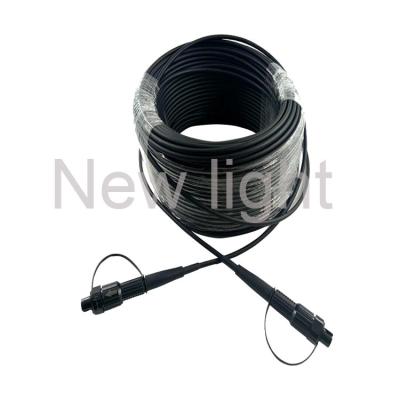 China FTTA Fiber Optic Cable With Ip68 Fiber Optical Waterproof Connector for sale