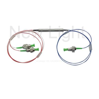 Κίνα 3 οπτικό κανάλι ITU συσκευών Mux Demux 100Ghz 200Ghz 1x2 DWDM λιμένων προς πώληση