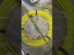 Indoor 12 Core Single Mode Fiber Optic Cable / LC FC Patch Cord With Good Durability