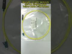 MCP SC PC to SC UPC duplex 62.5/125 fiber optic mode conditioning patch cord 3meter