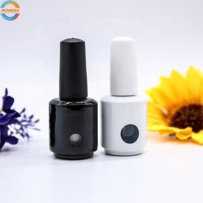 China Wholesale Customized Unique 15ml Cosmetic Nail Polish Oil Bottle Design Gel Nail Polish Glass Bottle for sale