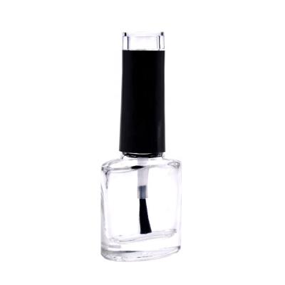 China Personal Care 7.5ml 0.5oz Nail Polish Bottles Glass Empty Bottle For Nail Polish Oil With Cap Brush for sale