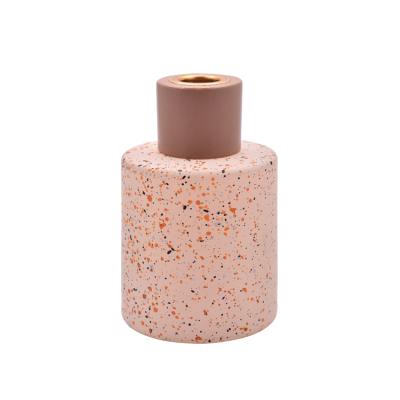 China Perfume Oil 150ml Reed Diffuser Bottle Special Design With Color Coating Wholesale for sale